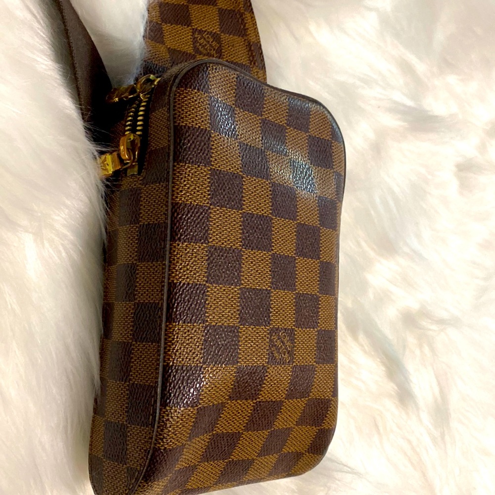 Louis Vuitton Damier Ebene Geronimo Bum Bag